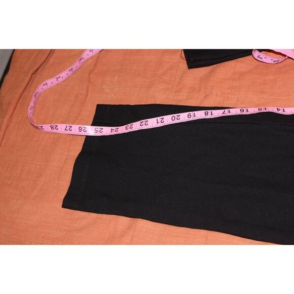 Eileen Fisher Womens Black Stretch Pull On Pants Medium - Picture 9 of 9